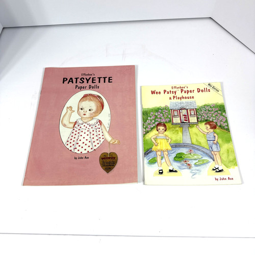 Effanbee paper doll book - doll,